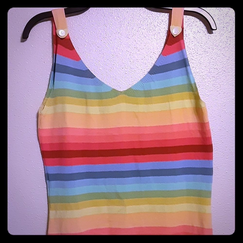 Nine West Rainbow tank